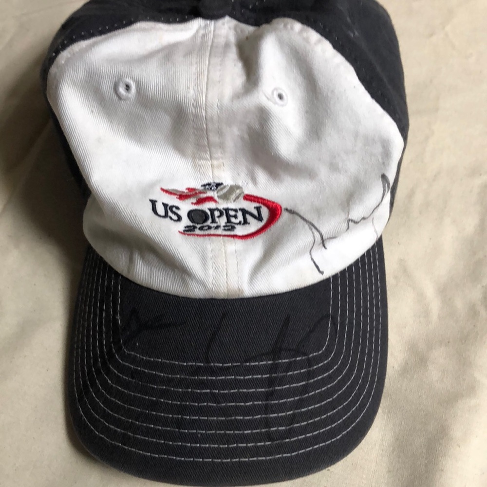 Autographed USTA U.S. Open 2012 Tennis Cap